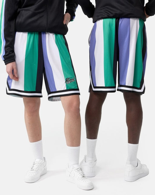 Karl Kani Varsity Striped Mesh Shorts