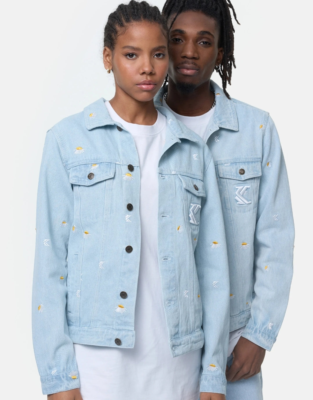 Karl Kani OG Daisy Denim Trucker Jacket