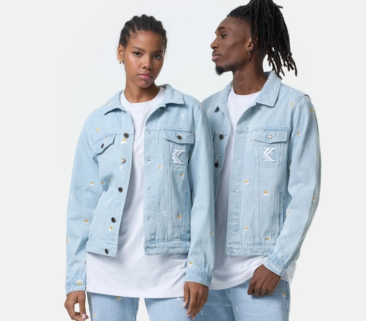 Karl Kani OG Daisy Denim Trucker Jacket