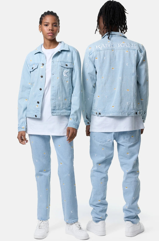 Karl Kani OG Daisy Denim Trucker Jacket