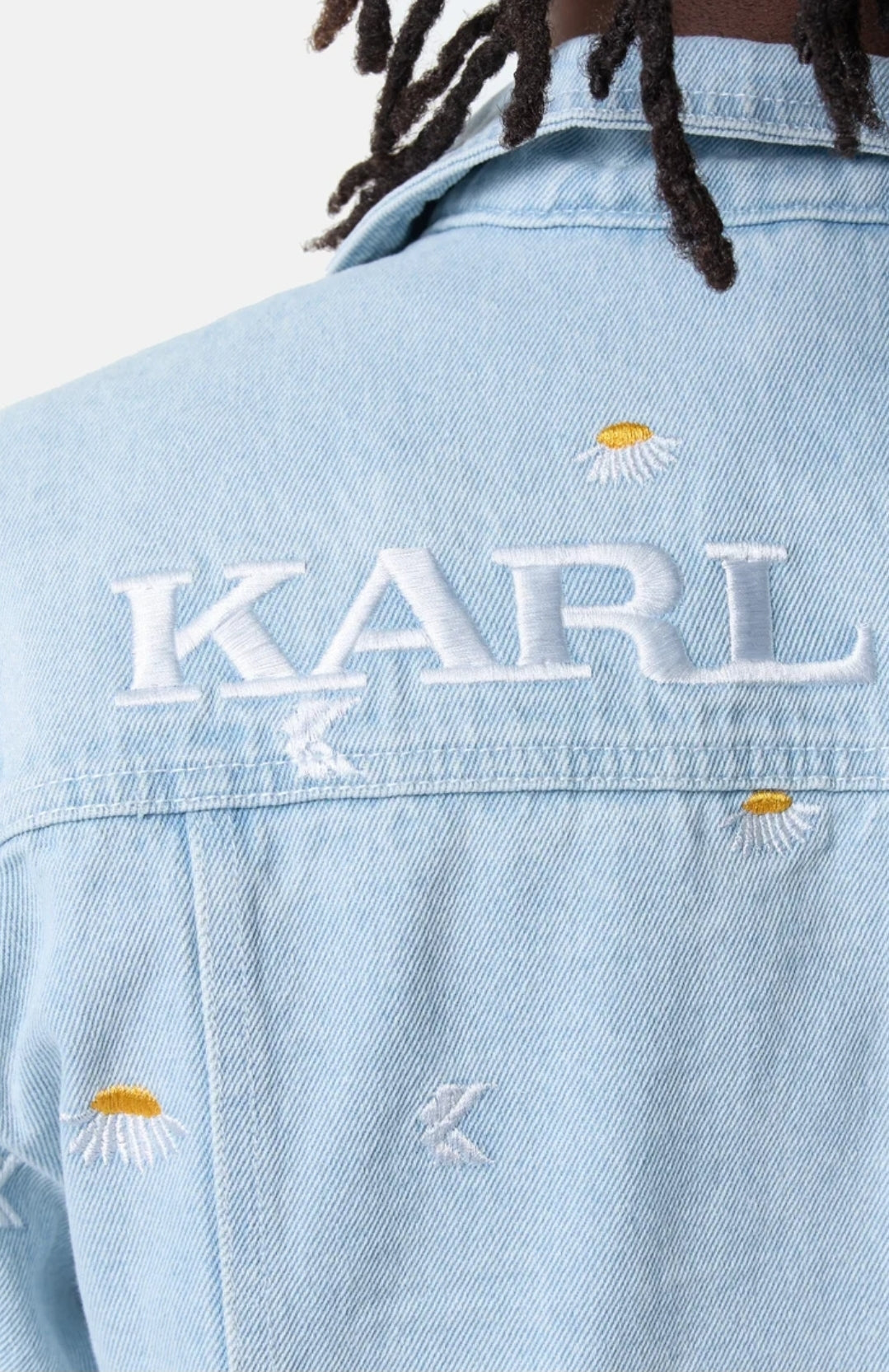 Karl Kani OG Daisy Denim Trucker Jacket