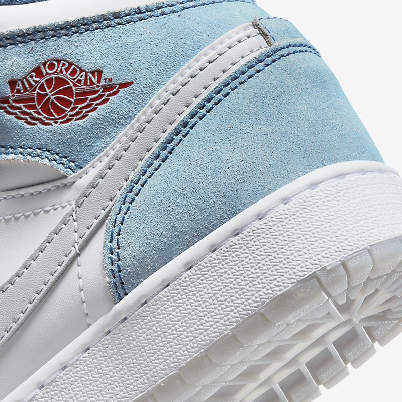 Jordan 1 Mid SE French Blue Light Steel (GS)