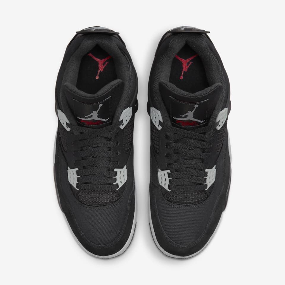 Jordan 4 Retro SE Black Canvas