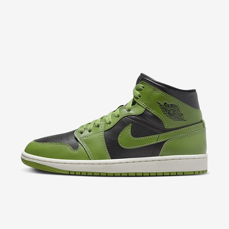 Air Jordan 1 Mid 'Altitude Green Heather'